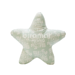 Almofada Estrela Jardim Secreto Arabesco Verde