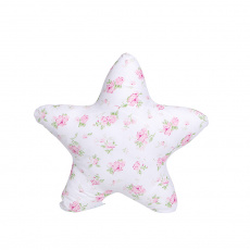 Almofada Estrela Josephine Floral Rosa