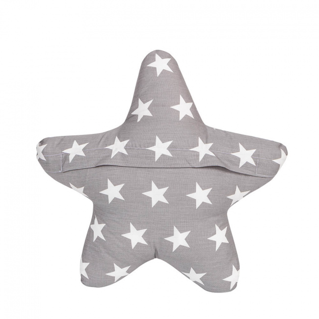 Almofada Estrela Star Big Cinza