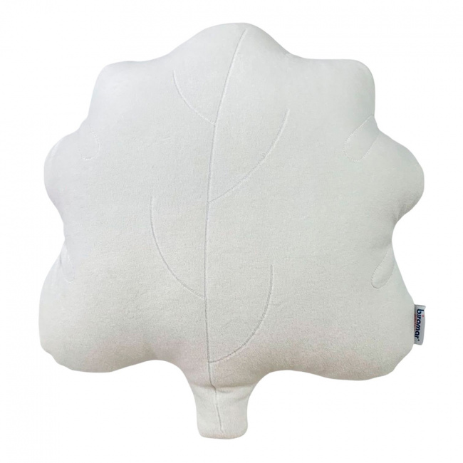 Almofada Folha Plush Branco