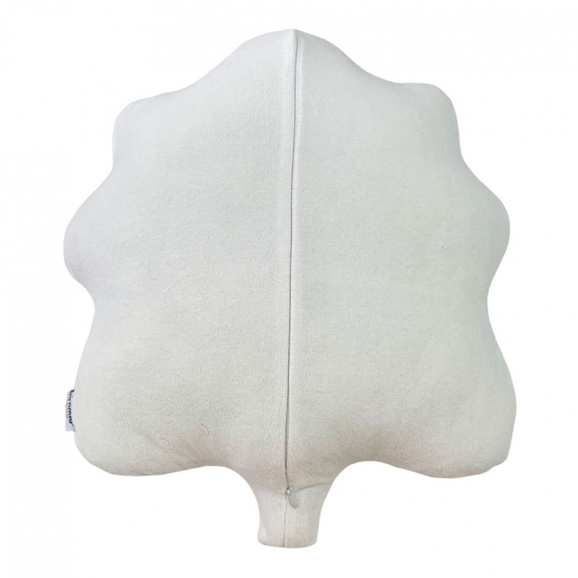 Almofada Folha Plush Branco