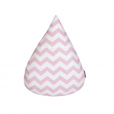 Almofada Gotinha Soho Chevron Rosa