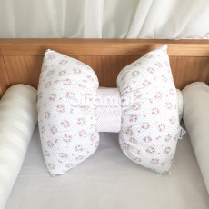 Almofada Laço Tiffany Floral  Rosa