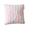 Almofada Mini Pompom Liz Listrado Rosa