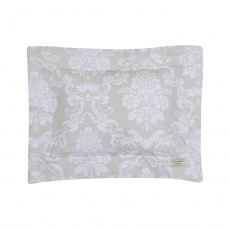 Almofadinha para Bebê Estampa Damask Branco