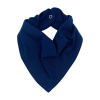 Babador Bandana para Bebê 100% Algodão Malha Marinho