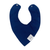 Babador Bandana para Bebê 100% Algodão Malha Marinho
