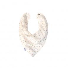 Babador Bandana para Bebê Amor Rosa