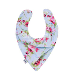 Babador Bandana para Bebê Catarina Turquesa