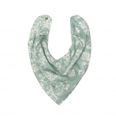 Babador Bandana para Bebê Jardim Secreto Arabesco Verde