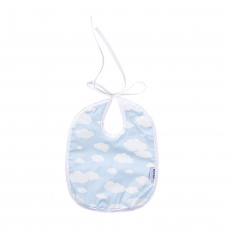 Babador para Bebê Estampa Nuvem Azul