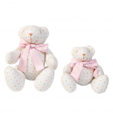 Barnie e Elliot Amor Rosa 100% Algodão