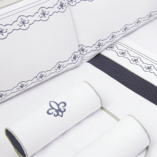 Bebê Seguro Fleur de Lis Marinho