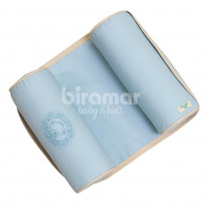 Bebê Seguro Teddy Bear Azul Percal 200 Fios