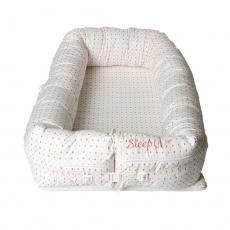 Bercinho Portátil Ninho para Bebê Sleep UM Amor Rosa