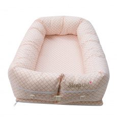Bercinho Portátil Ninho para Bebê Sleep UM Jardim Secreto Nice Rosa