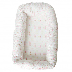 Bercinho Portátil Ninho para Bebê Sleep UM Master (1,00m x 60cm x 15cm) Amor Rosa