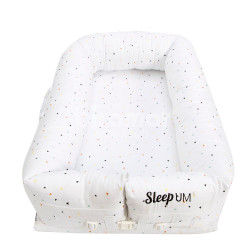 Bercinho Portátil Ninho para Bebê Sleep UM New York Mini Triângulo Colorido