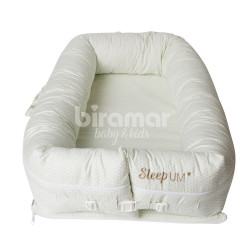 Bercinho Portátil Ninho para Bebê Sleep UM Vik Verde