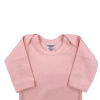 Body para Bebê Manga Longa RN Suedine 100% Algodão Picô - Rosa