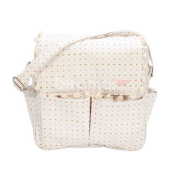 Bolsa com Trocador para Bebê Brooklyn Amor Rosa