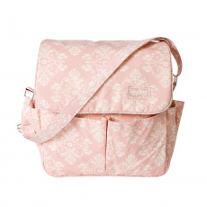 Bolsa com Trocador para Bebê Brooklyn Jardim Secreto Arabesco Rosa