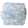 Bolsa com Trocador para Bebê Brooklyn Nuvem Azul