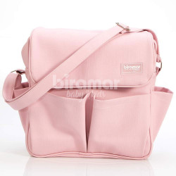 Bolsa com Trocador para Bebê Brooklyn Vinil Rosa