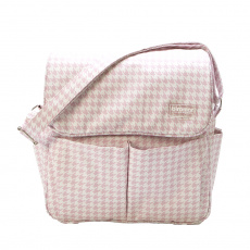 Bolsa com Trocador para Bebê Brooklyn Windsor Rosa