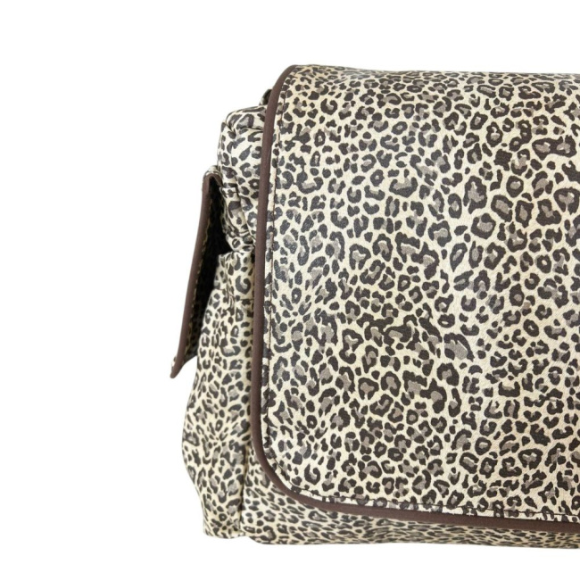 Bolsa com Trocador para Bebê Leopard