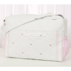 Bolsa com Trocador para Bebê Premiere Rosa