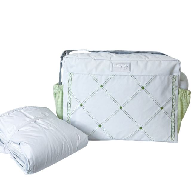 Bolsa com Trocador para Bebê Premiere Verde Mint