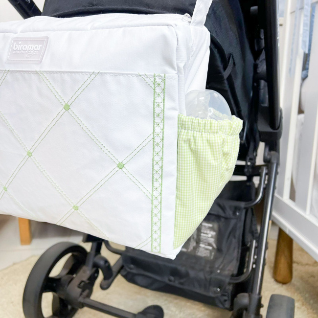 Bolsa com Trocador para Bebê Premiere Verde Mint