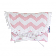 Bolsa Térmica para Cólica de Bebê Soho Chevron Rosa