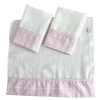 Boquinha Fralda Cremer 3 Peças para Bebê Boston Rosa