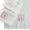 Boquinha Fralda Cremer 3 Peças para Bebê Premiere Rosa