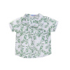 Camisa para Bebê e Kids G Benício Botanical Verde