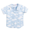Camisa para Bebê e Kids P Nuvem Azul