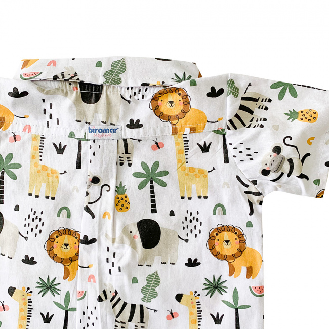 Camisa para Bebê e Kids P Selva