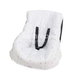 Capa para Bebê Conforto Ajustável New York Mini Triângulo Colorido