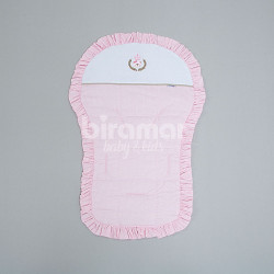 Capa para Carrinho de Bebê Chegou uma Princesa Rosa
