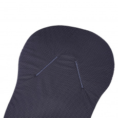 Capa para Carrinho de Bebê Fleur de Lis Marinho