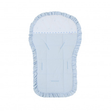 Capa para Carrinho de Bebê Glamour Azul