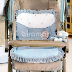 Capa para Carrinho de Bebê Patch Azul