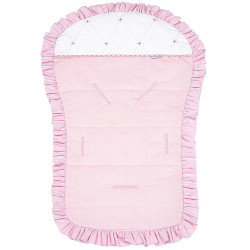 Capa para Carrinho de Bebê Patch Rosa