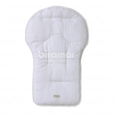 Capa para Carrinho de Bebê Royal Branco Percal 300 fios
