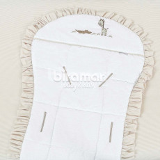 Capa para Carrinho de Bebê Savanah Nude