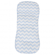 Capa para Carrinho de Bebê Soho Chevron Azul