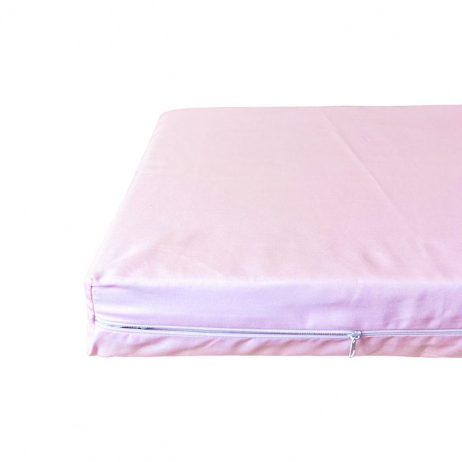 Capa para Travesseiro Antirrefluxo de Bebê (50cm x 44cm x 7cm x 1cm) - Rosa