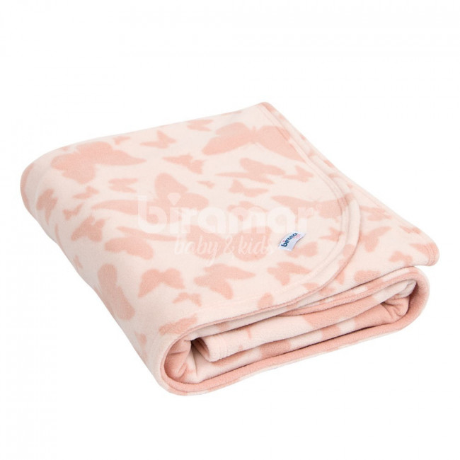 Cobertor de Enrolar para Bebê Microsoft Borboleta Rosê